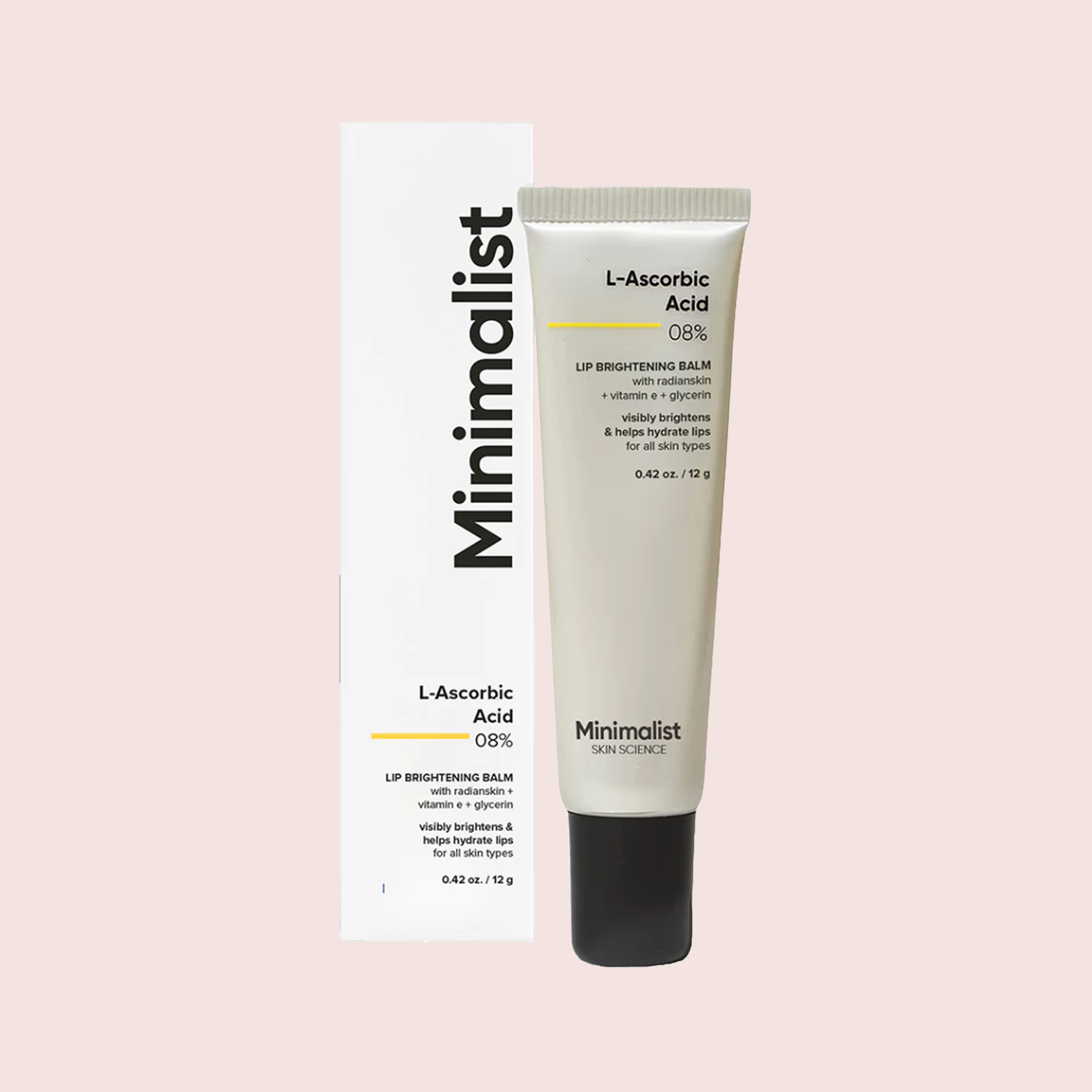 Minimalist 8% L-Ascorbic Acid Lip Brightening Balm